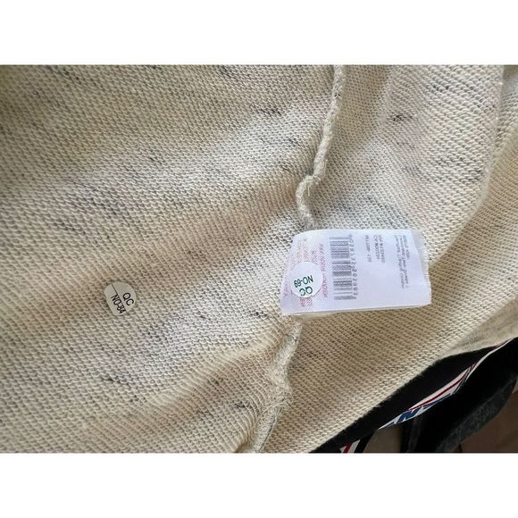 Manguun Mens Sz L Heathered Beige Long Sleeve Pullover Crew Neck Shirt - Picture 5 of 6